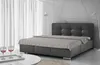 Polsterbett Bett Doppelbett TAYLOR Kunstleder Schwarz Produktbild-Vorschau 1