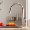 Küchenarmatur mit 2 Strahlen Wasserhahn Küche ausziehbar Produktbild-Vorschau 7