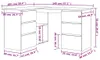 vidaXL Eckschreibtisch Sonoma-Eiche 145x100x76 cm Produktbild-Vorschau 8