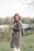 Knit Factory Bobby Lange Strickjacke - Cappuccino - 36/38 Produktbild-Vorschau 8