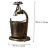 Tischaschenbecher, Retro Aschenbecher mit Wasserhahn Design Produktbild-Vorschau 2