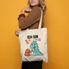 Ich Bin 1. Klasse Jutebeutel Stoffbeutel Canvas  Süßes Dino Produktbild-Vorschau 4