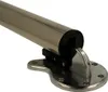 Abklappbares Tischbein 710mm Edelstahl finsih d:50mm Produktbild-Vorschau 2