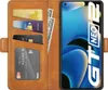 Mobigear Slim Magnet  Realme GT Neo2 Hülle Klapphülle Produktbild-Vorschau 2