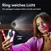 Ringlichter, Ringlicht, 3 Farbtemperatur-Selfie Lichtring, Produktbild-Vorschau 2