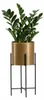 Howhomely | Porte-fleurs - Or-Noir - Hauteur 55 cm - En Voir les images du produit 1