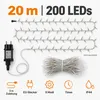 20M 200LEDs 8 Modi Lichterkette Strom, Timer, Merkfunktion, Produktbild-Vorschau 7