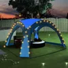 vidaXL Partyzelt mit LED und 4 Seitenwänden 3,6x3,6x2,3 m Produktbild-Vorschau 1