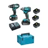Pack de 2 machines 18V - Perceuse visseuse Ø 13 mm DDF482 + Voir les images du produit 8