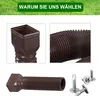 Regenwasser und Dachrinnenrohre, Fallrohrverlängerungen, Produktbild-Vorschau 7