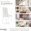tectake® Set Esszimmerstuhl Julien gepolstert mit Produktbild-Vorschau 6