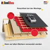 Unterspannbahn Dach 190g/m² Unterdeckbahn 75m² Rolle 1,5 x 50m Dachfolie SPB 190 Produktbild-Vorschau