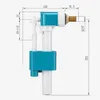sanicomfort Universal Füllventil für WC-Spülkasten, Produktbild-Vorschau 2