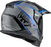 Berik MX313 Volstom Adventure Pro Enduro Helm, grau/blau, L Produktbild-Vorschau 5