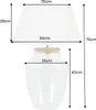 riess-ambiente Befüllbare Tischlampe CLASSICO 75cm weiß Produktbild-Vorschau 9