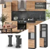 Meuble pour four Vicco Fame-Line Chêne de force doré 60cm Voir les images du produit 3