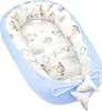 Baby nest neonato 90x50 cm - bozzolo fatto a mano in cotone Anteprima dell’immagine prodotto 7
