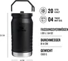 Stanley 1913 IceFlow Flip Straw Jug 1.9L Black Produktbild-Vorschau 1