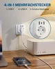 DEWENWILS Gniazdka 4 w 1 sterowane radiowo z USB, gniazdko Podgląd zdjęcia produktu 3