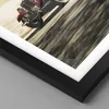 Gerahmtes Poster - Schwarzer Rahmen - Mg Rot Auto - 40x50 Produktbild-Vorschau 2
