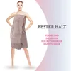 Kilt do sauny dla kobiet „Puszysty” – brązowy – 80 x 145 Podgląd zdjęcia produktu 4