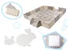 KIK Kontrastné penové puzzle 30 x 30 cm, 36 ks čierno, Náhľad obrázku produktu 18