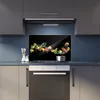 Herdabdeckplatte Glaskeramikfeld Spritzschutz Glas Produktbild-Vorschau 6