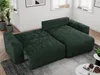 A green cord sofa in a living room setting. Produktbild-Vorschau