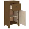 vidaXL Sideboards 2 Stk. Honigbraun 40x35x80 cm Massivholz Produktbild-Vorschau 10