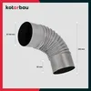 KOTARBAU® Coude de cheminée 90° Coude Ø 140 mm Tuyau de Voir les images du produit 3