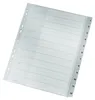 Leitz 12820000, Zakładka do kart numeryczna, Karton, Szary, Podgląd zdjęcia produktu 5