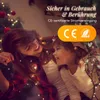 Weihnachtsbaum Lichterkette weihnachtsbaumbeleuchtung 2m Produktbild-Vorschau 5