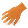 Kunzer Nitril-Einweghandschuhe orange TIGER GRIP Größe M Produktbild-Vorschau 7