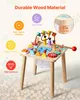 VEVOR dřevěný aktivní stůl, Montessori hračky, 8 v 1 Náhled obrázku produktu 4
