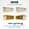 Gartenhaus 14,3 m² - H231x248x648 cm - Ohne Boden und Produktbild-Vorschau 6