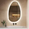 S'AFIELINA 85×50 cm Specchio asimmetrico LED - Specchio da Anteprima dell’immagine prodotto 1