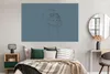 MuchoWow® Poster Frau - Kopf - Strichzeichnung 180x120 cm - Produktbild-Vorschau 4