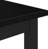 vidaXL Esstische 60 x 60 x 75 cm Holzwerkstoff Schwarz Produktbild-Vorschau 7