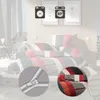REDBEST Bettwäsche rot-anthrazit 1x 155x220 cm + 1x 80x80 Produktbild-Vorschau 4