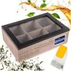 Orion | Dóza na čaj - 24x16,5x7,5 cm - s okienkom - Dóza na Náhľad obrázku produktu 5