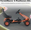 Go Kart a pedali per bambini, sedile regolabile, freno a Anteprima dell’immagine prodotto 3