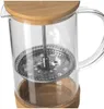 Close-up of the top part of a French press coffee maker. Voir les images du produit
