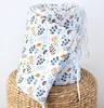 BLUMENWIESE Türkis Blau 100% Baumwolle 180 x 30 cm Produktbild-Vorschau 1