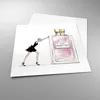 Poster - Poster ohne Rahmen - Mode Frau Parfüm - 60x60 cm - Produktbild-Vorschau 3