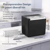 Eiswürfelmaschine mit 1,5 L Wassertank ,12KG/24H Produktbild-Vorschau 2