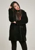 Urban Classics Ladies - Płaszcz OVERSIZED SHERPA czarny - Podgląd zdjęcia produktu 16