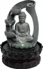 Fontaine, design Bouddha, éclairage LED, gris Voir les images du produit 1