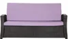 Bankkissen 160×60×50x7 cm Purple – Sitzkissen für Produktbild-Vorschau 1