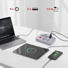 Presa multipla 4 prese 2500W 3xUSB bianco 1,5 m Anteprima dell’immagine prodotto 3