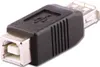 LINDY Adapter USB Typ A/B F/F A Kupplung an B Kupplung Náhled obrázku produktu 1